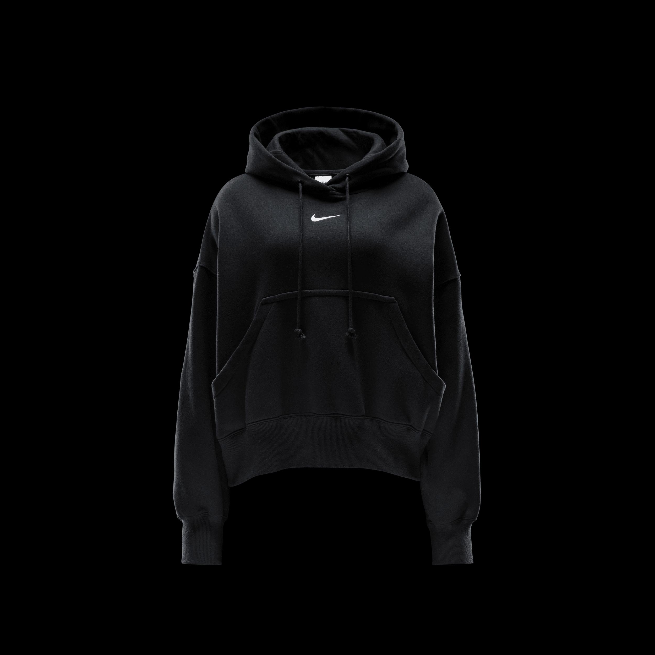 Womens Nike Sportswear Phoenix Fleece Over-Oversized Pullover Hoodie | DQ5858-010 Product Image