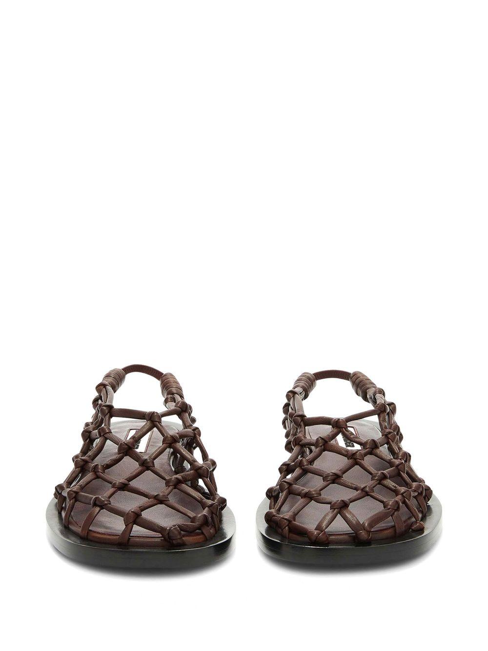 woven slingback sandals Product Image