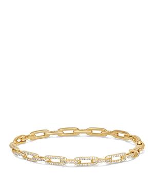 Womens Stax Chain Link Bracelet in 18K Yellow Gold Product Image