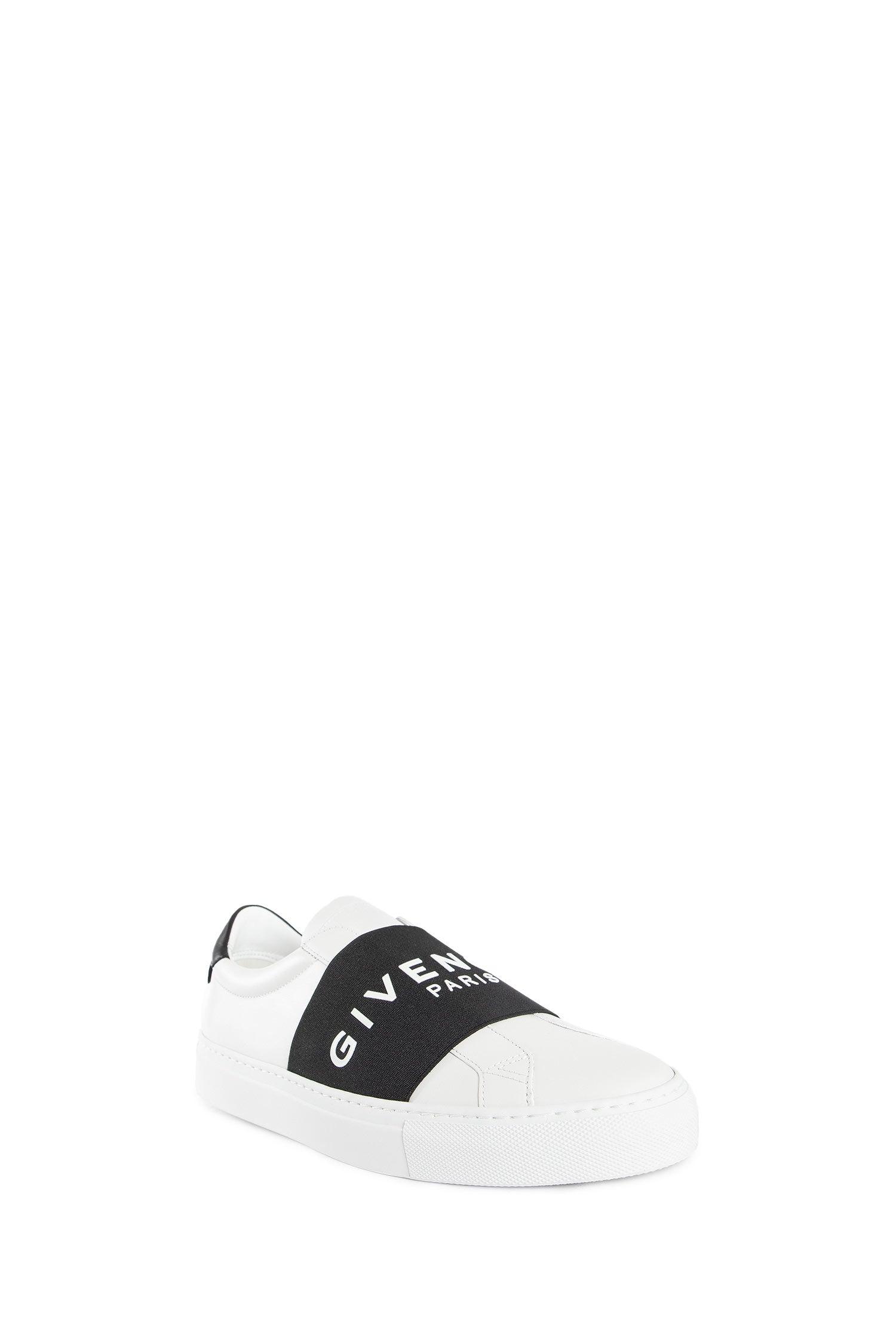 GIVENCHY Urban Street Sneakers In Leather With Elastic Band In Multi Product Image