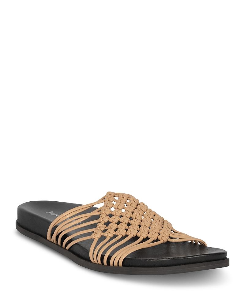 Jeffrey Campbell Womens Plait Strappy Slide Sandals Product Image