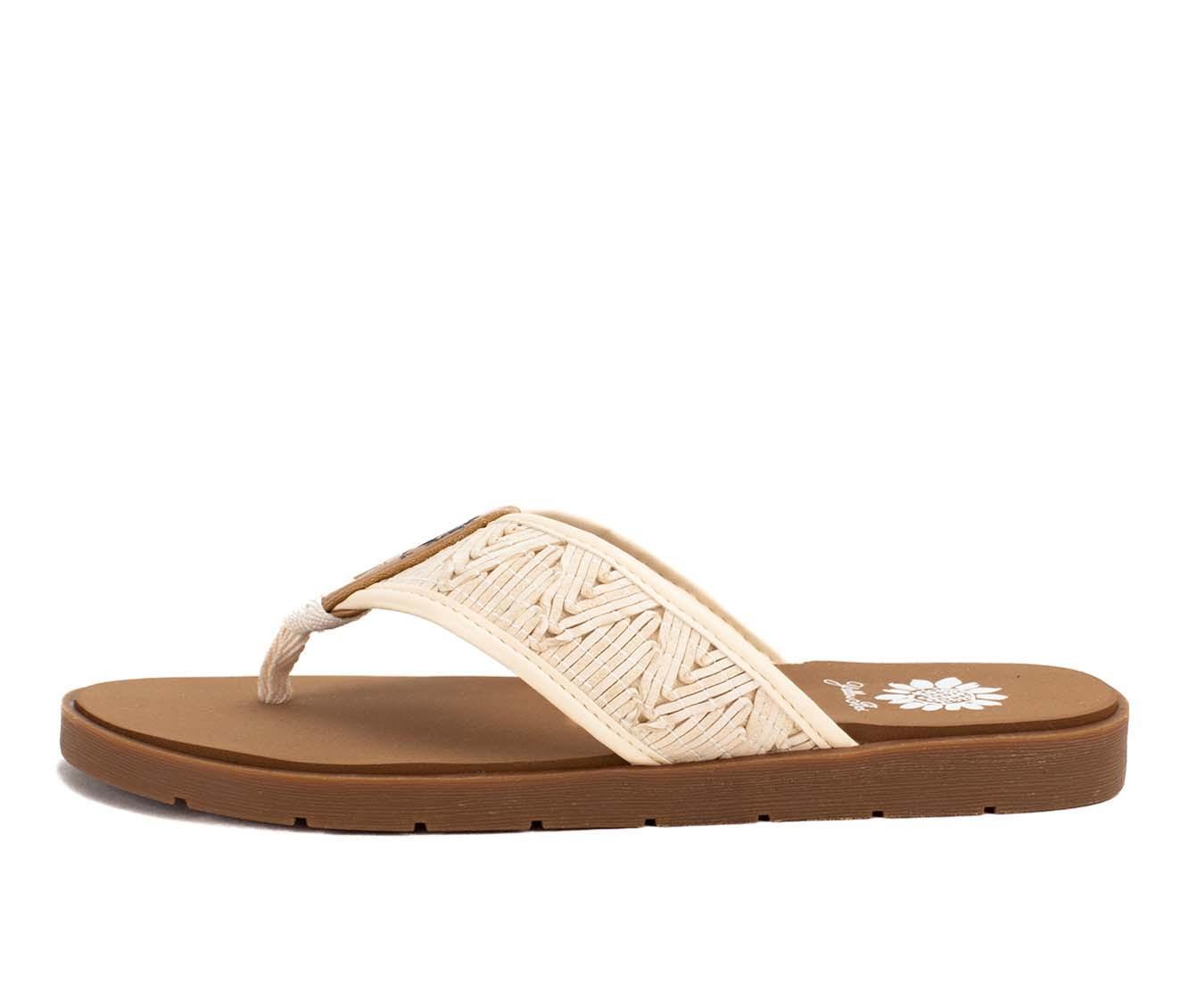 Women's Yellow Box Fellow Flip-Flops Product Image