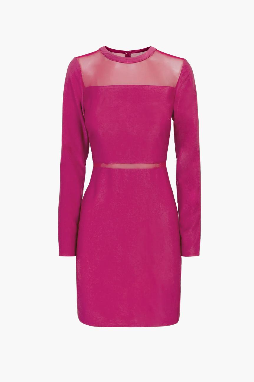 "Jadie" Mesh Det Dress Product Image