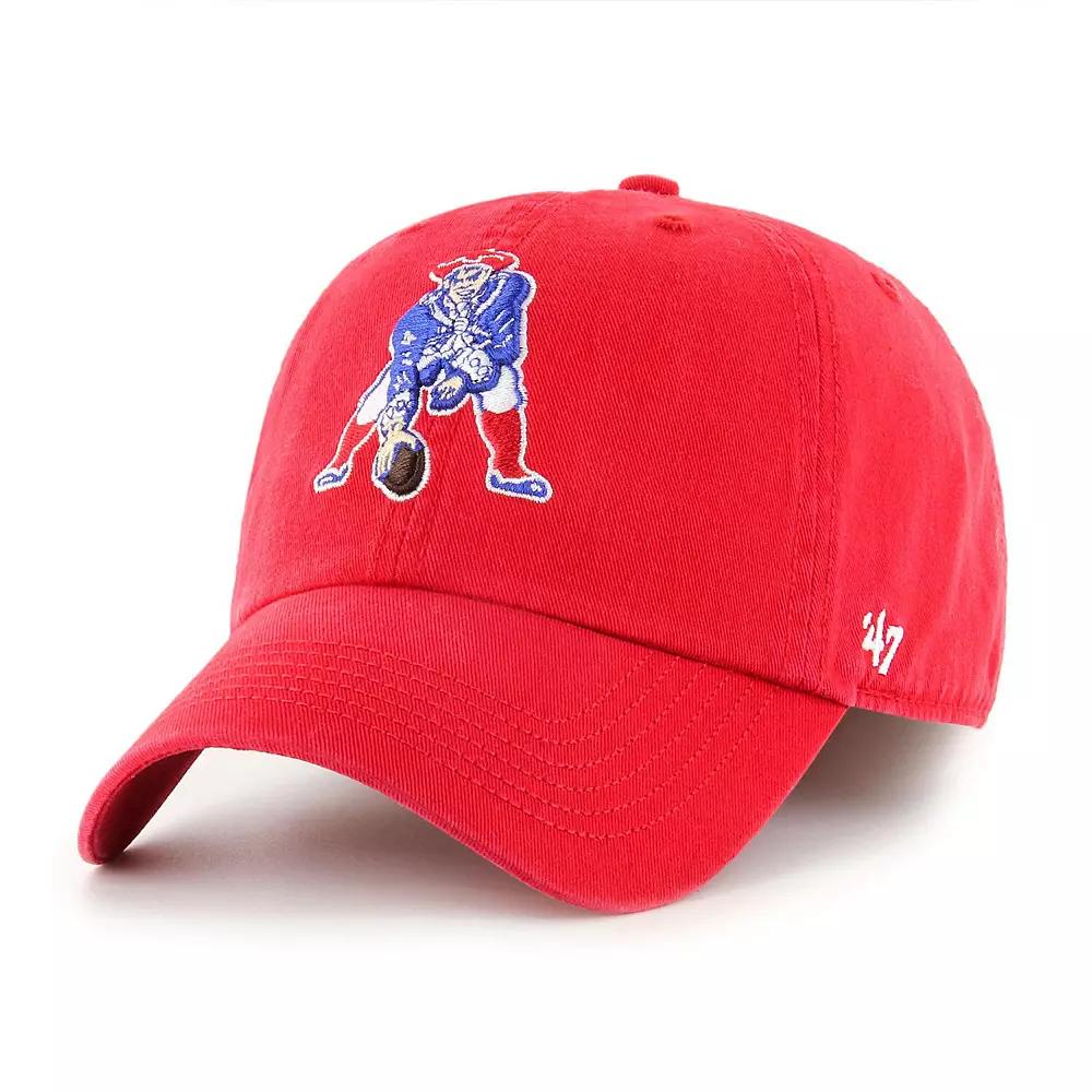 Men's '47 Red New England Patriots Gridiron Classics Franchise Legacy Fitted Hat,  Product Image