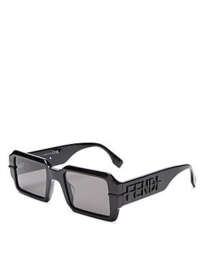 Fendi Fendigraphy Rectangular Sunglasses, 52mm Product Image