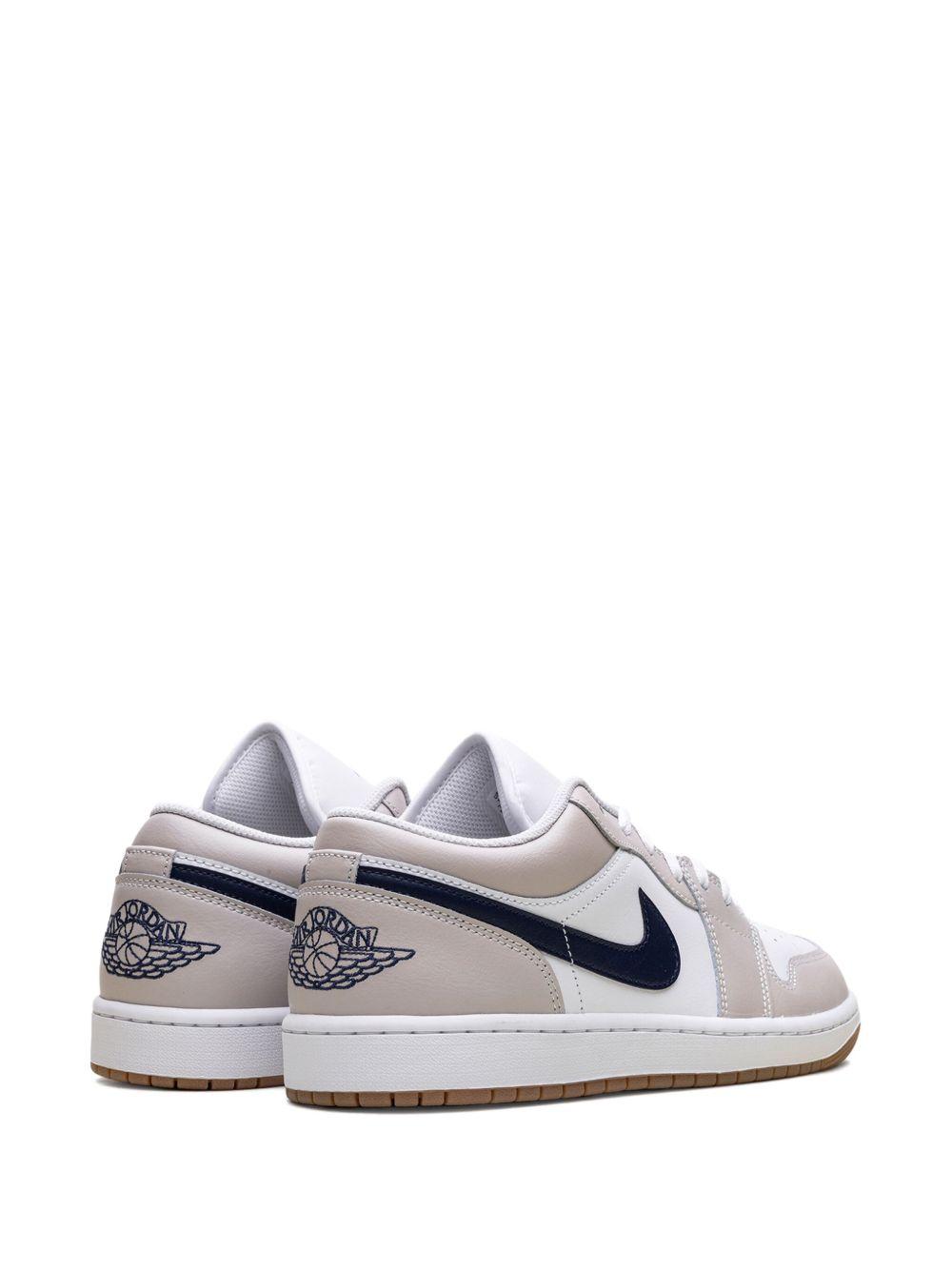 Jordan 1 Low "Midnight Navy/Neutral Grey" sneakers Product Image