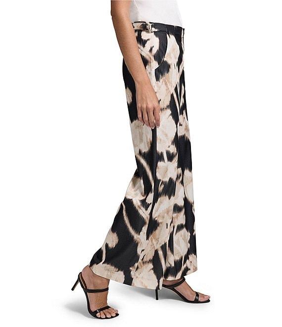 NIC + ZOE Midnight Florals Wide Leg Pants Product Image