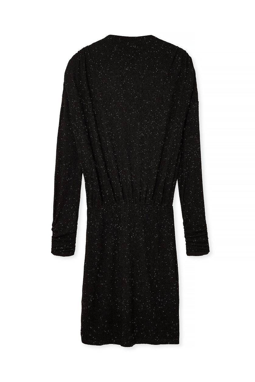 Structured Glitter Mini Dress Product Image