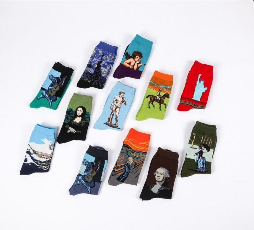 Painting Print Socks Product Image