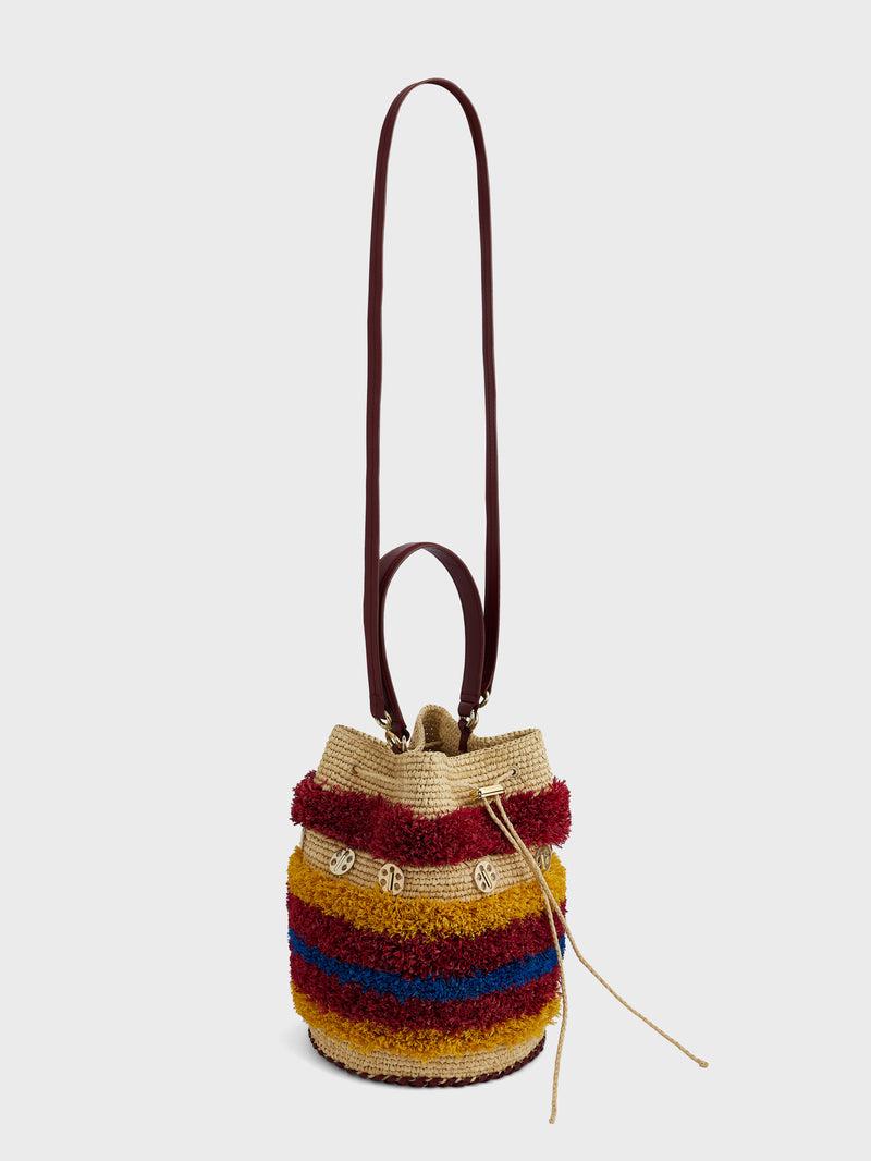 RAFFIA BUCKET BAG Product Image