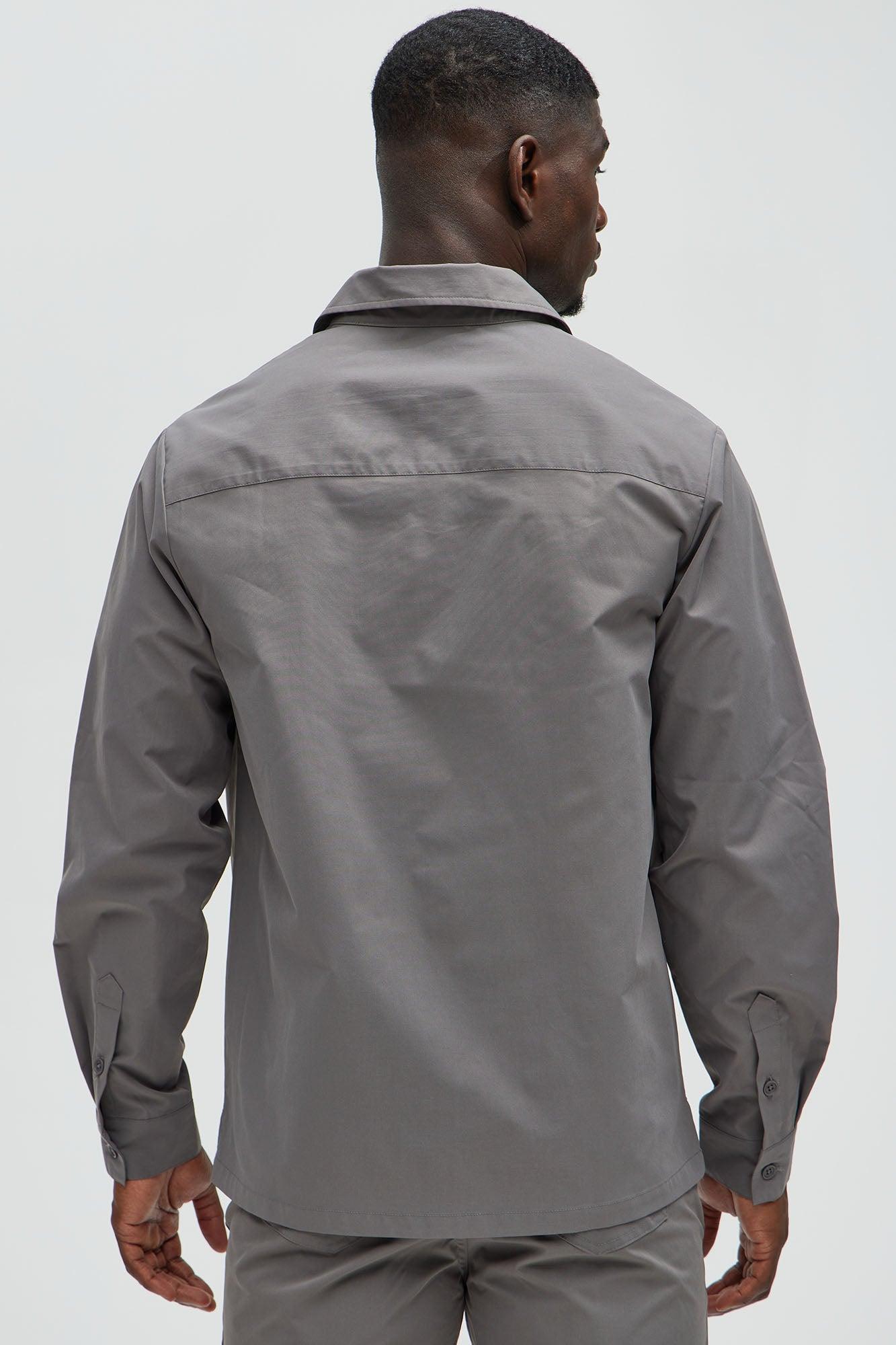 Ansel Tech Shirt - Charcoal Product Image