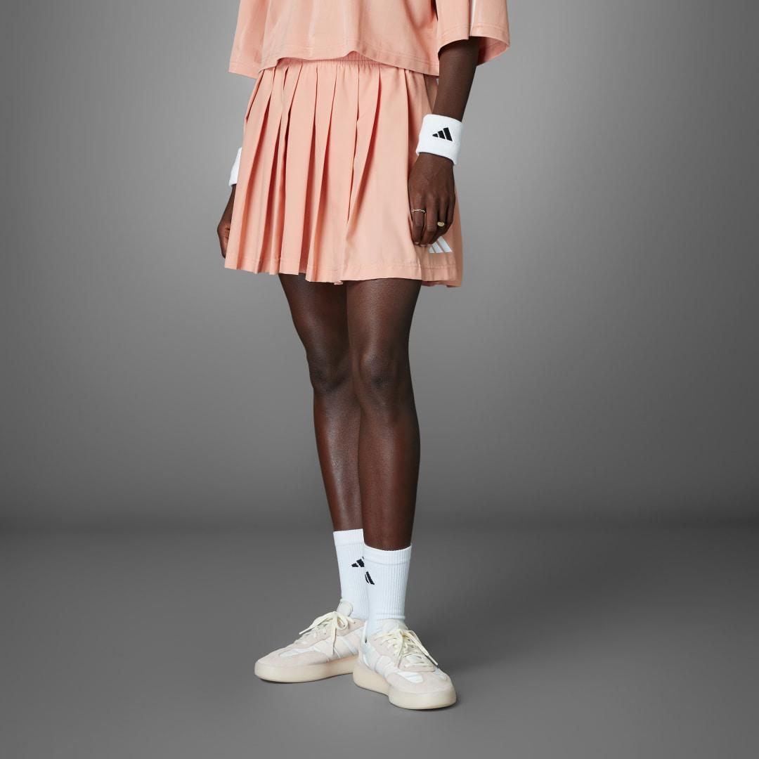 adidas Tiro Pleated Skirt Black S Womens Product Image