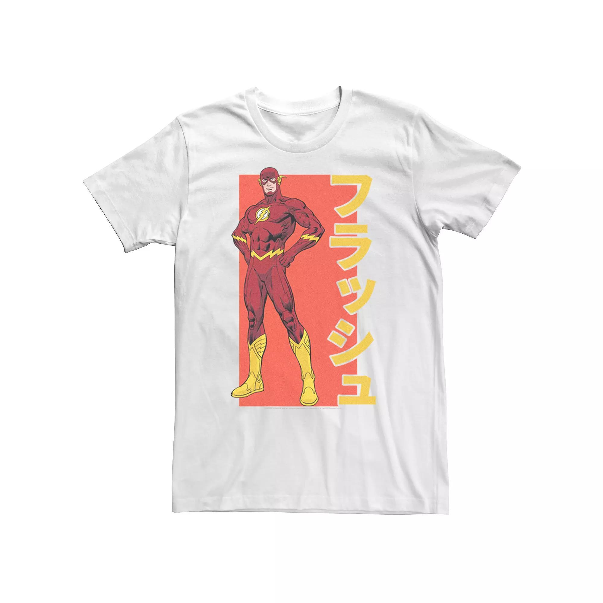 Men's DC Comics The Flash Bold Kanji Portrait Tee,  Product Image