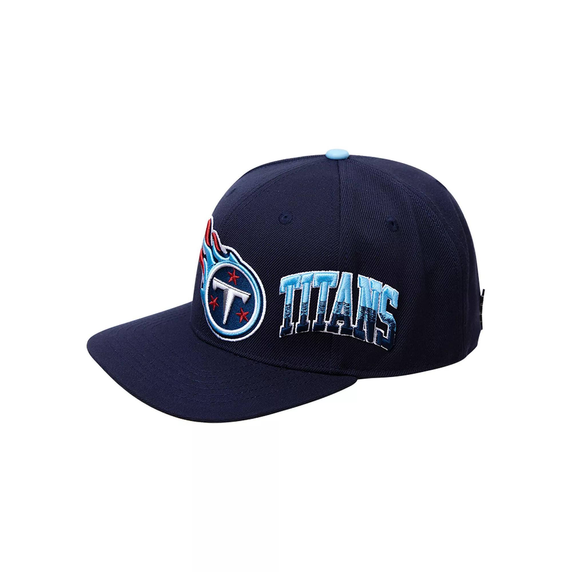 Men's Pro Standard Navy Tennessee Titans Hometown Snapback Hat, Black Product Image
