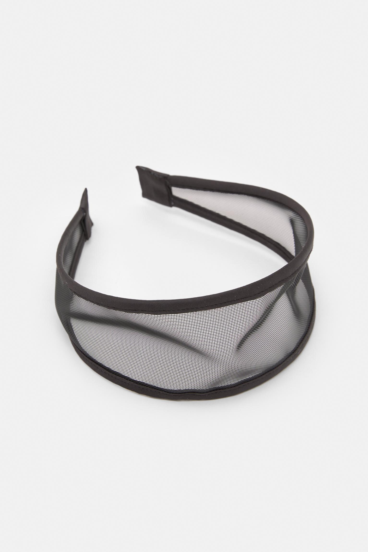 Black mesh headband Product Image
