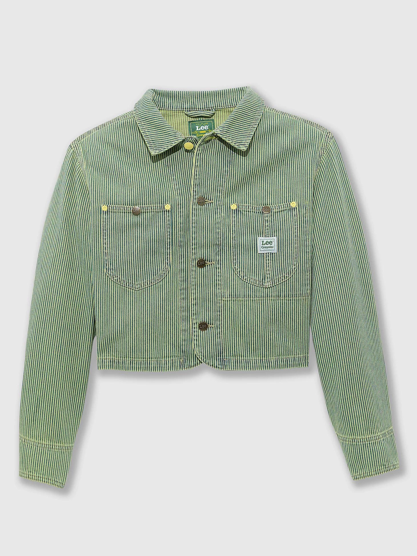 Women's Lee® x Crayola® Limited Edition Colors Crop Chore Jacket | Women's Jackets & Outerwear | Lee® Product Image