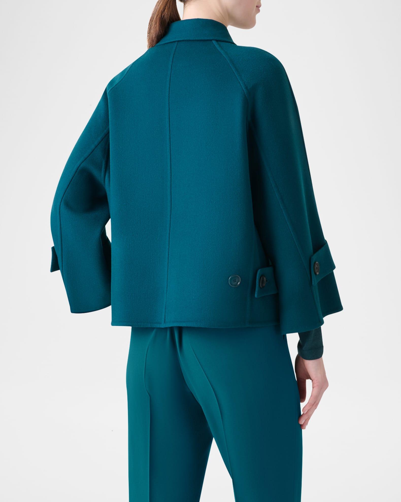 Alisa Cashmere Double-Face A-Line Jacket Product Image