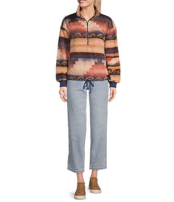 Billabong Time Off Fleece Printed Sweatshirt Product Image