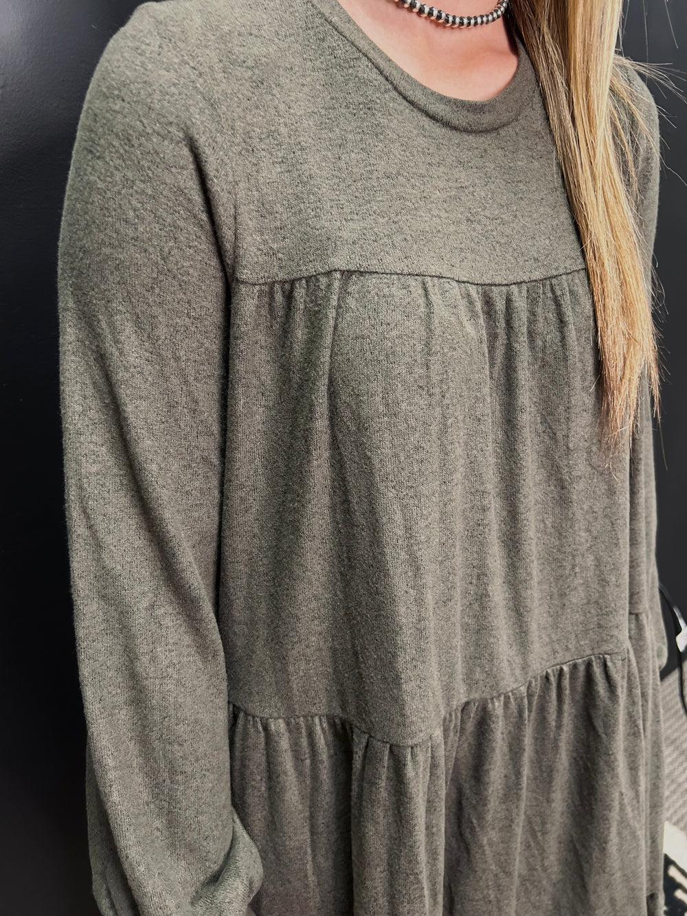 Still Be Here Layered Dress - 4 Colors* Product Image