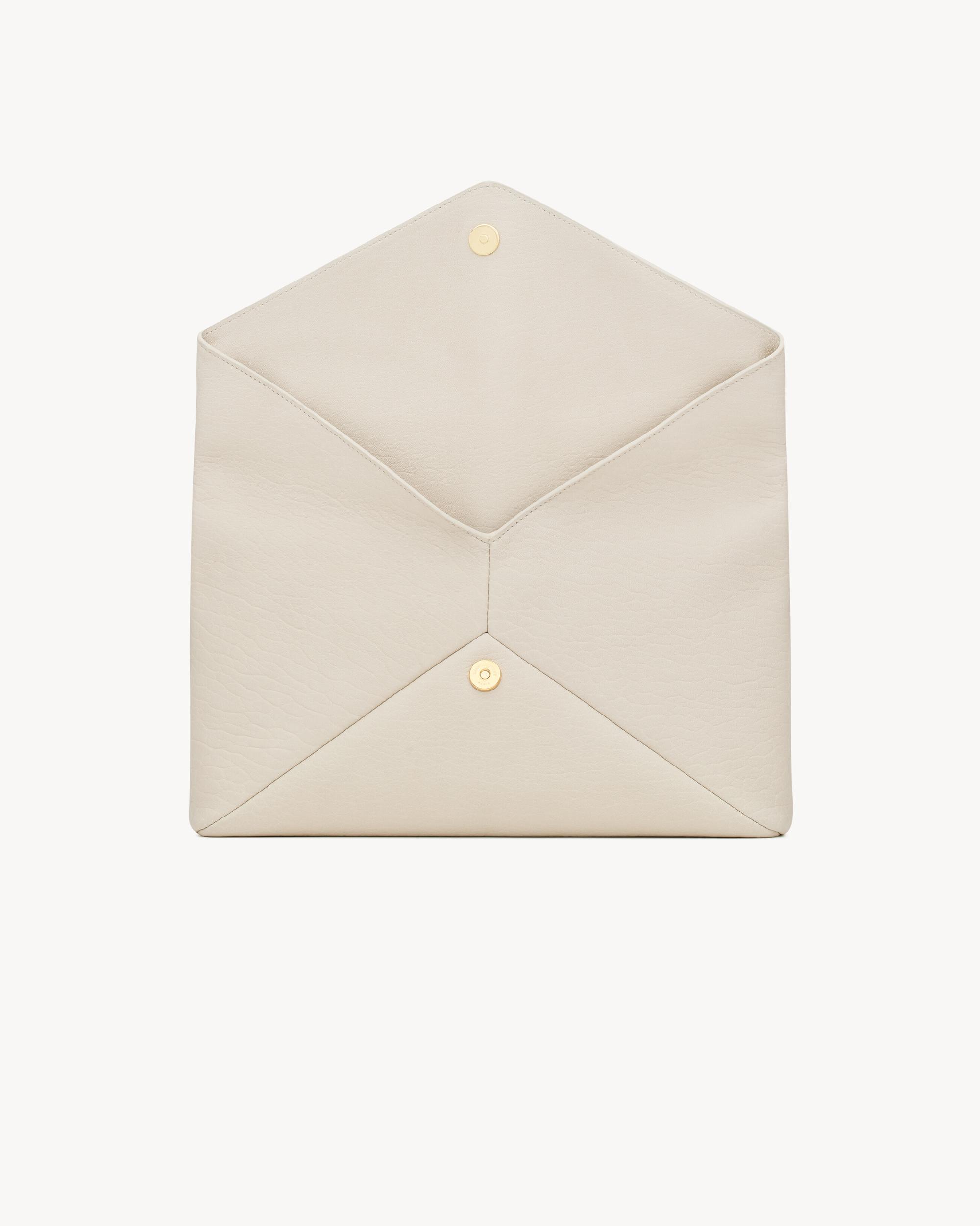 CASSANDRE large envelope pouch in lambskin Product Image
