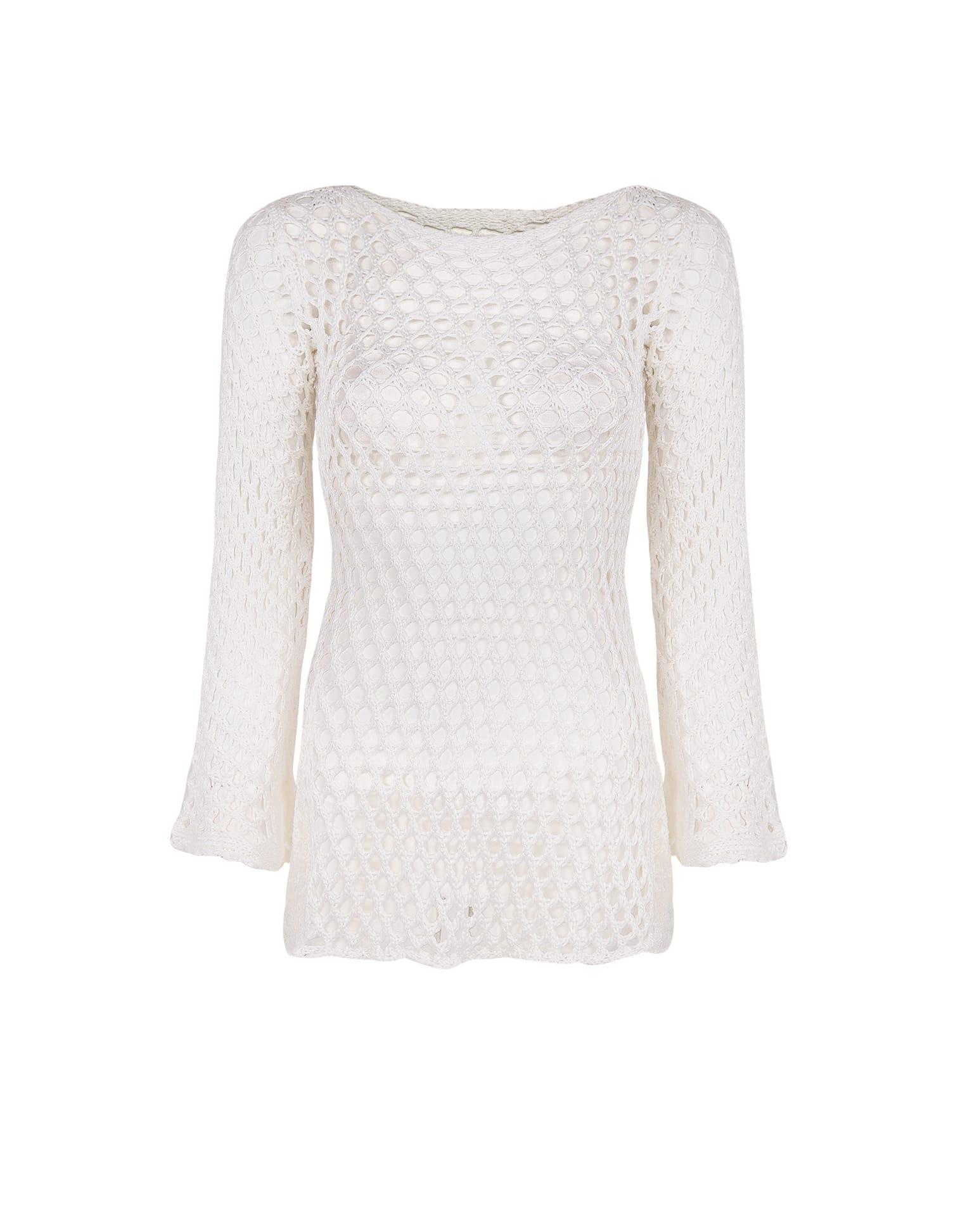 Belle Short Cover Up - Off White Product Image