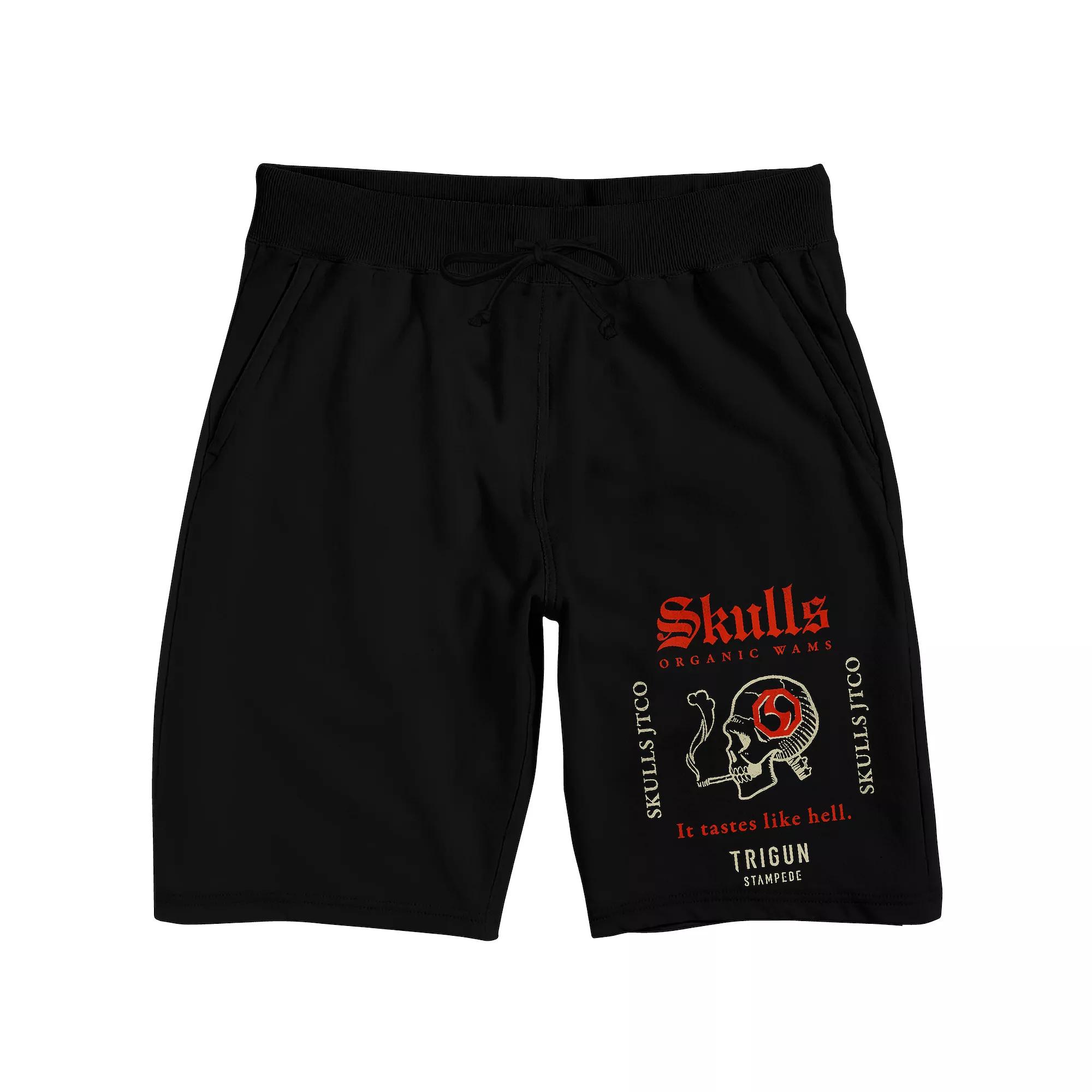 Men's Trigun Stampede Skulls Pajama Shorts,  Product Image