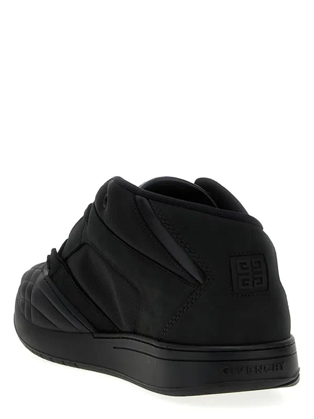 Black Skate Nubuck Sneakers Product Image