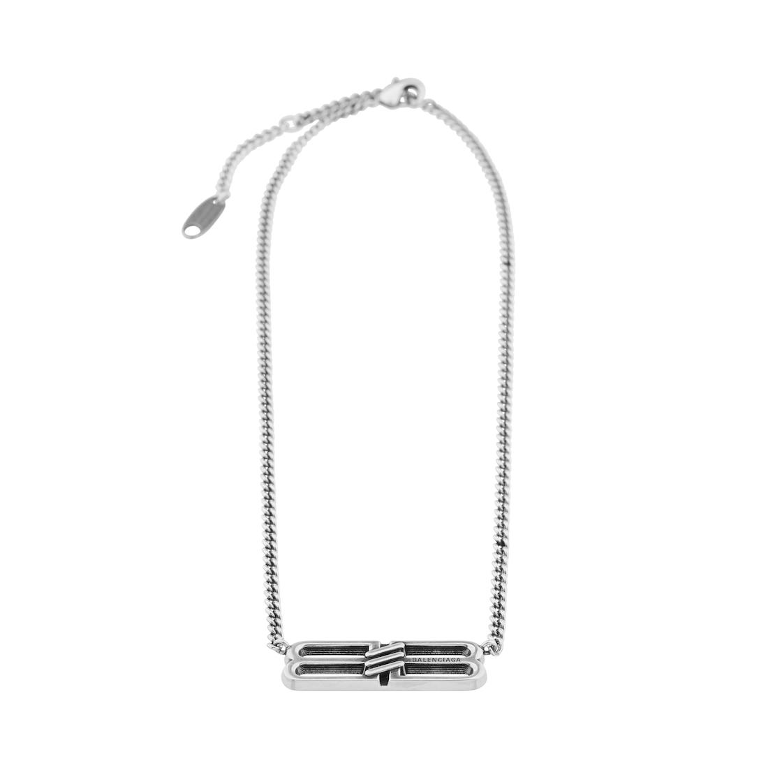 Bb Icon Necklace in Antique Silver Product Image