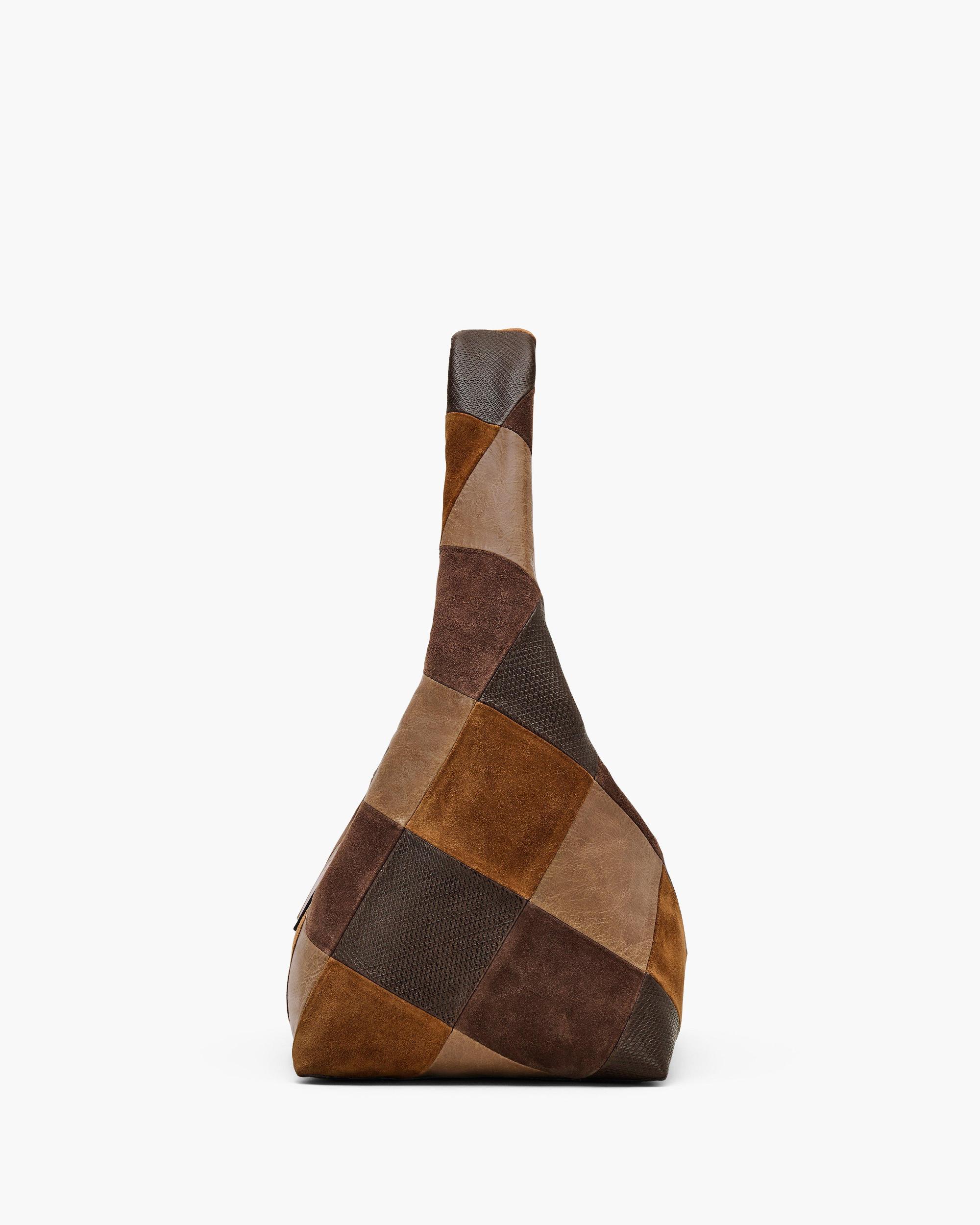 The Suede Patchwork Sack Bag Product Image