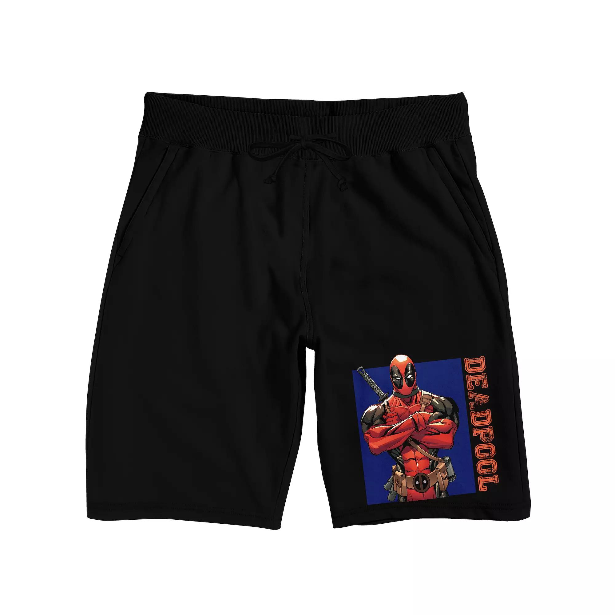 Men's Marvel Deadpool Pajama Shorts,  Product Image