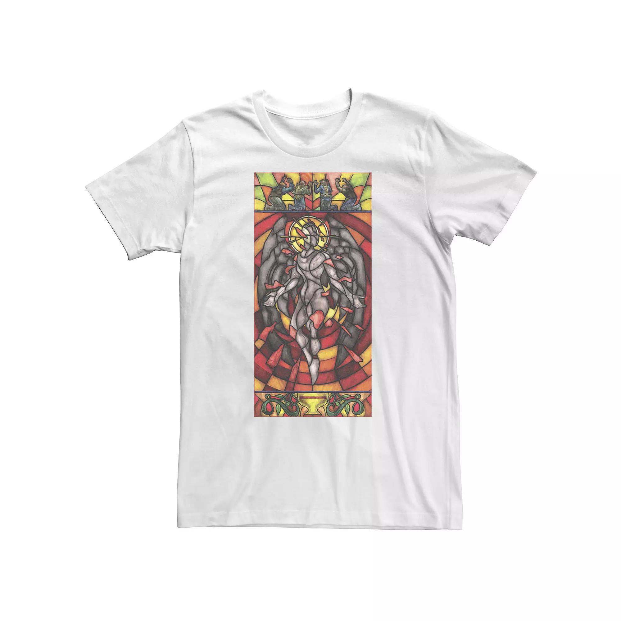 Big & Tall Star Trek Discovery Stained Glass Portrait Tee, Men's,  Product Image