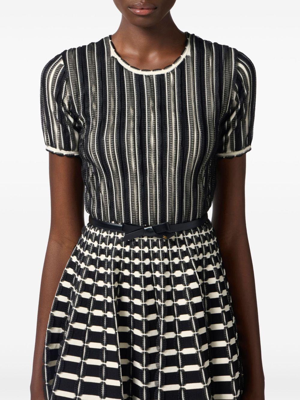 striped mini dress Product Image