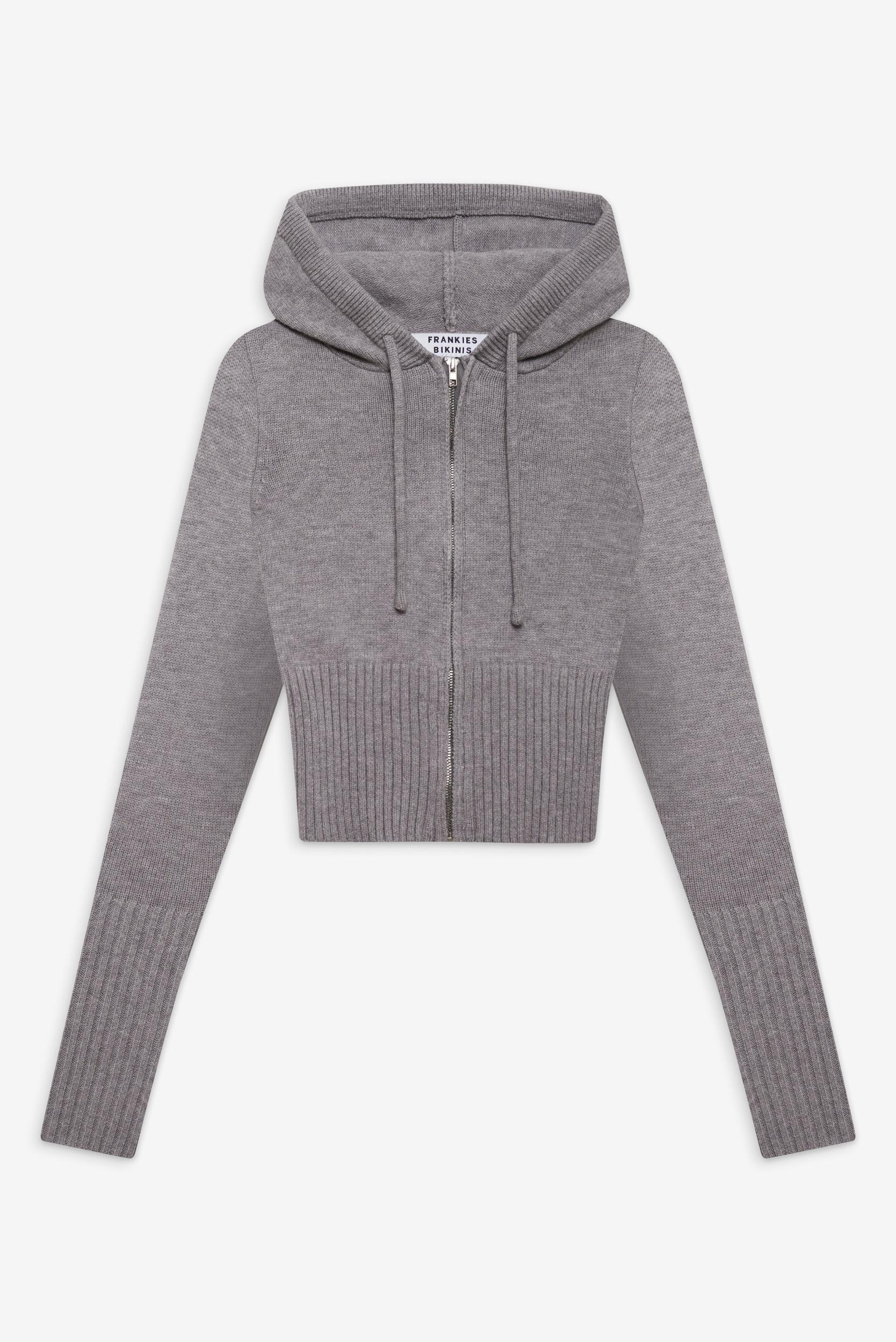 Aimee Zip Up Hoodie - Rain Cloud Product Image