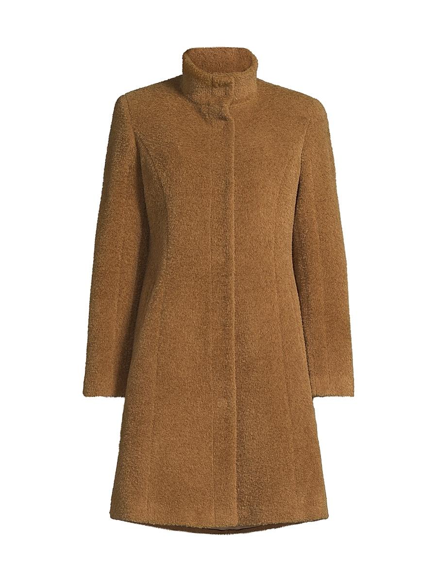 Womens Wool-Blend Coat Product Image