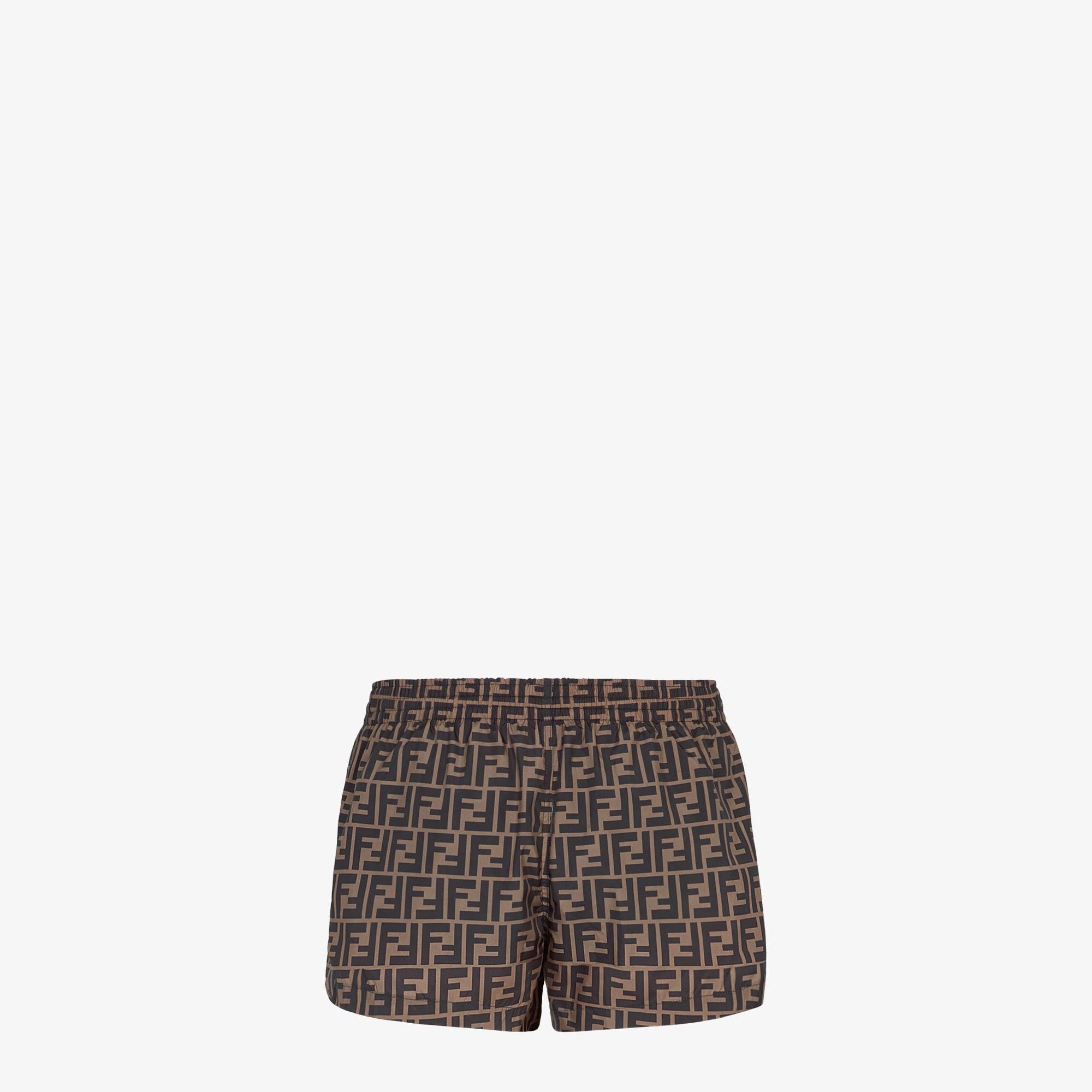 Swim ShortsBrown fabric shorts Product Image