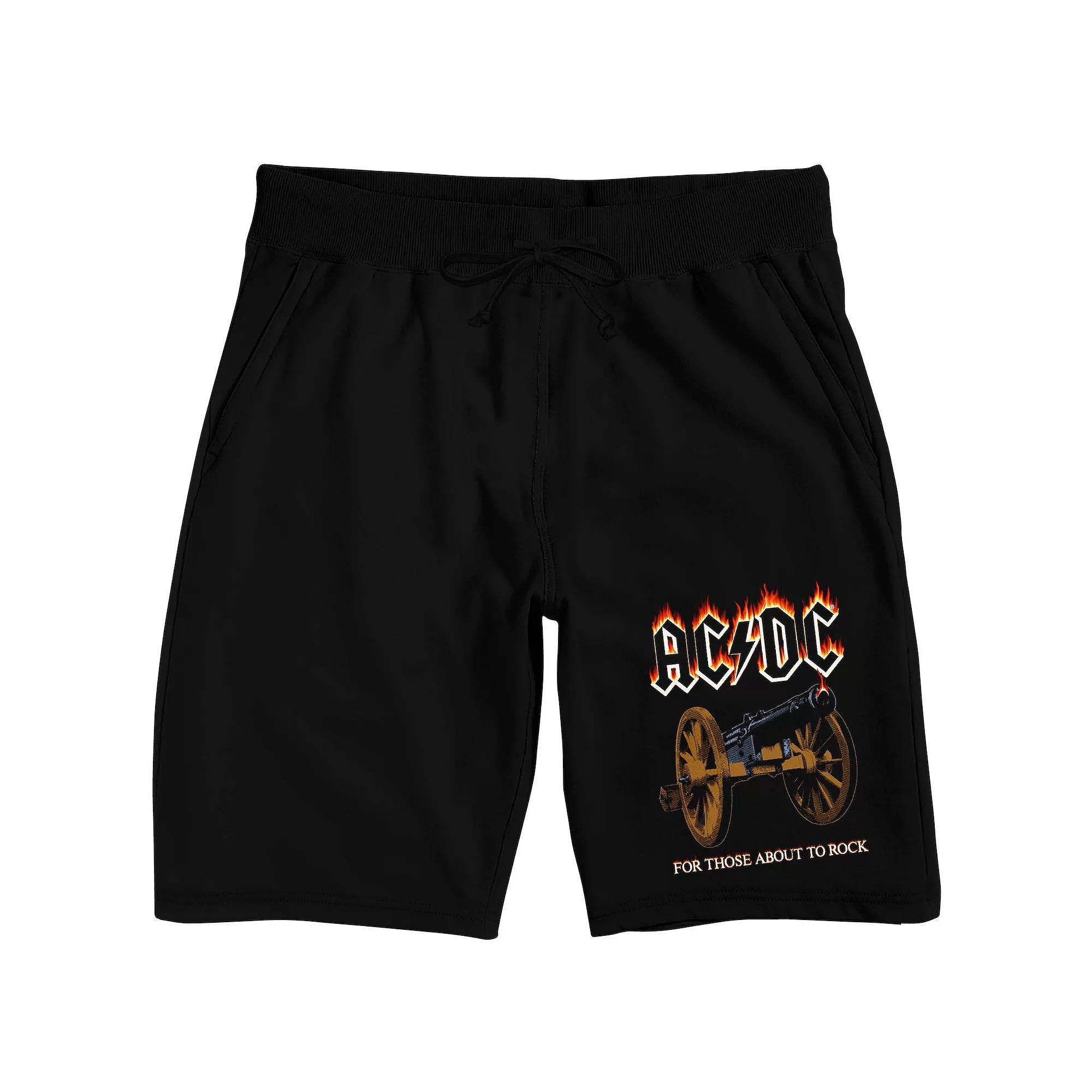 Men's AC/DC Cannon Pajama Shorts,  Product Image