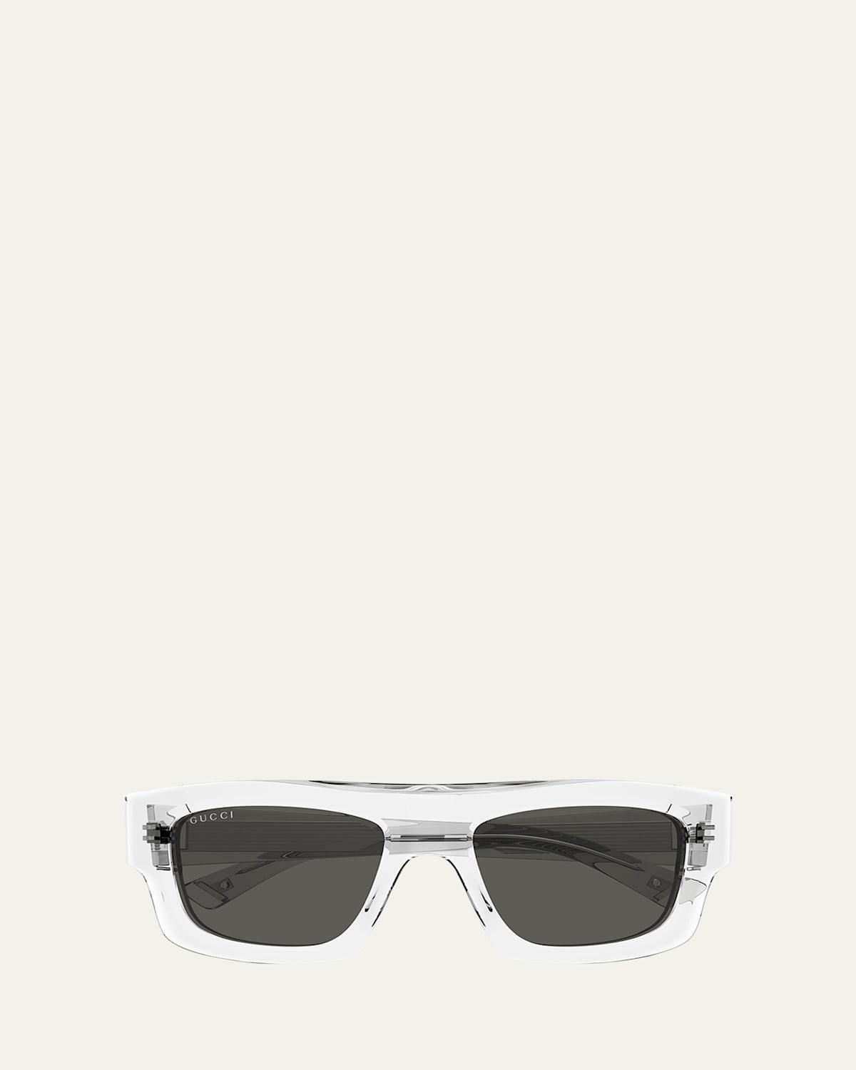 Mens GG1926SM Acetate Rectangle Sunglasses Product Image