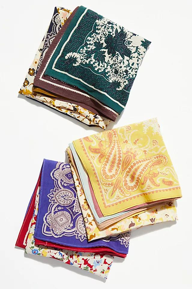 Quilted Star Print Bandana Product Image