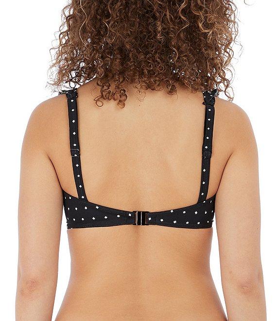 Freya Jewel Cove Dotted Print Moderate Coverage Bikini Hipster Swim Bottom Product Image