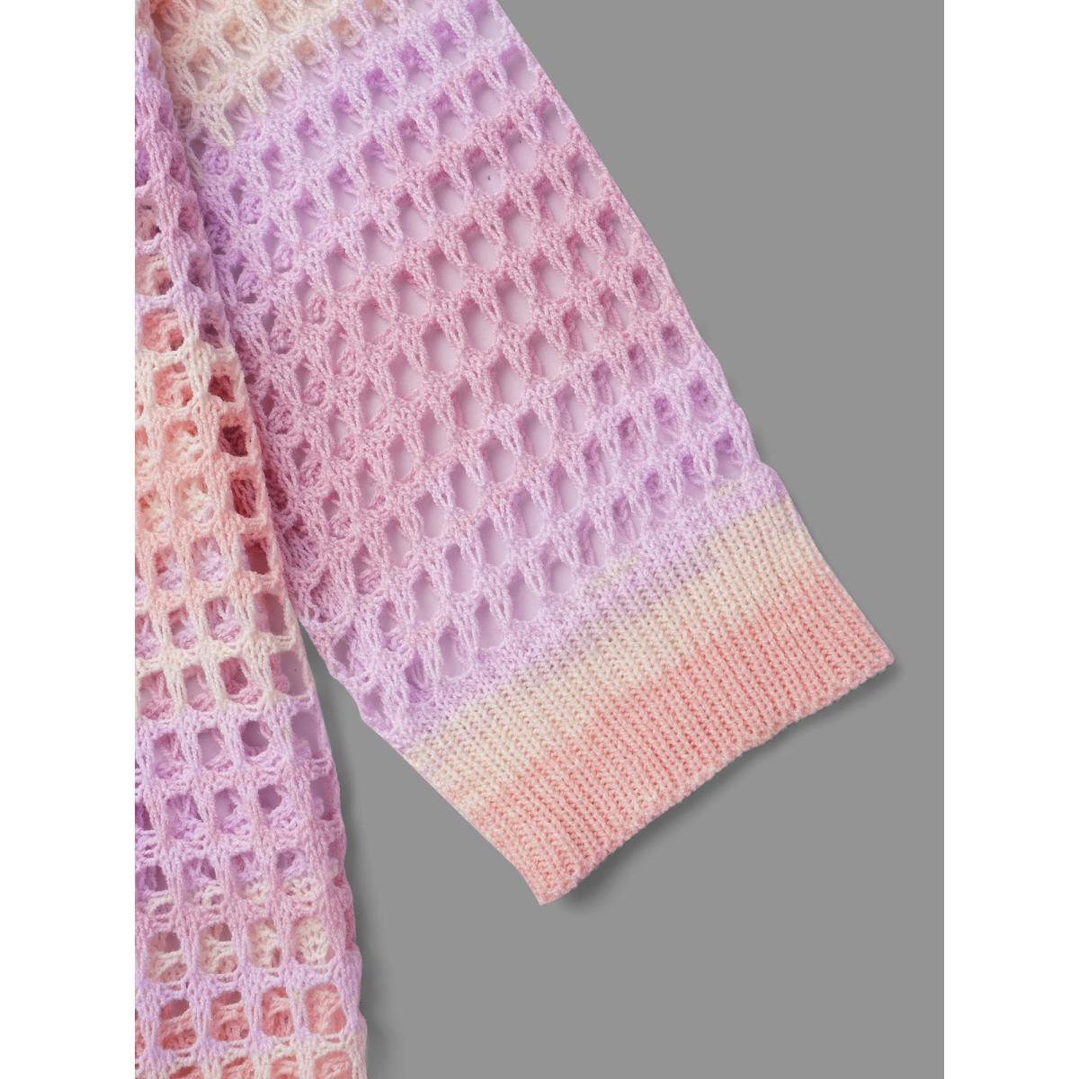 Plus Size Cut-Out Side Slit Flared Swim Cover-Up Women's Swimwear Multicolor Beach Loose Curve Swim Cover Ups BloomChic 26/4X Product Image