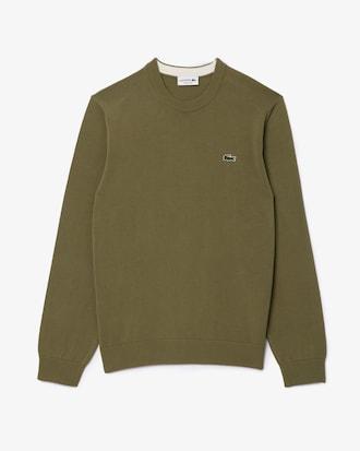 Men's Crew Neck Cotton Sweater Product Image