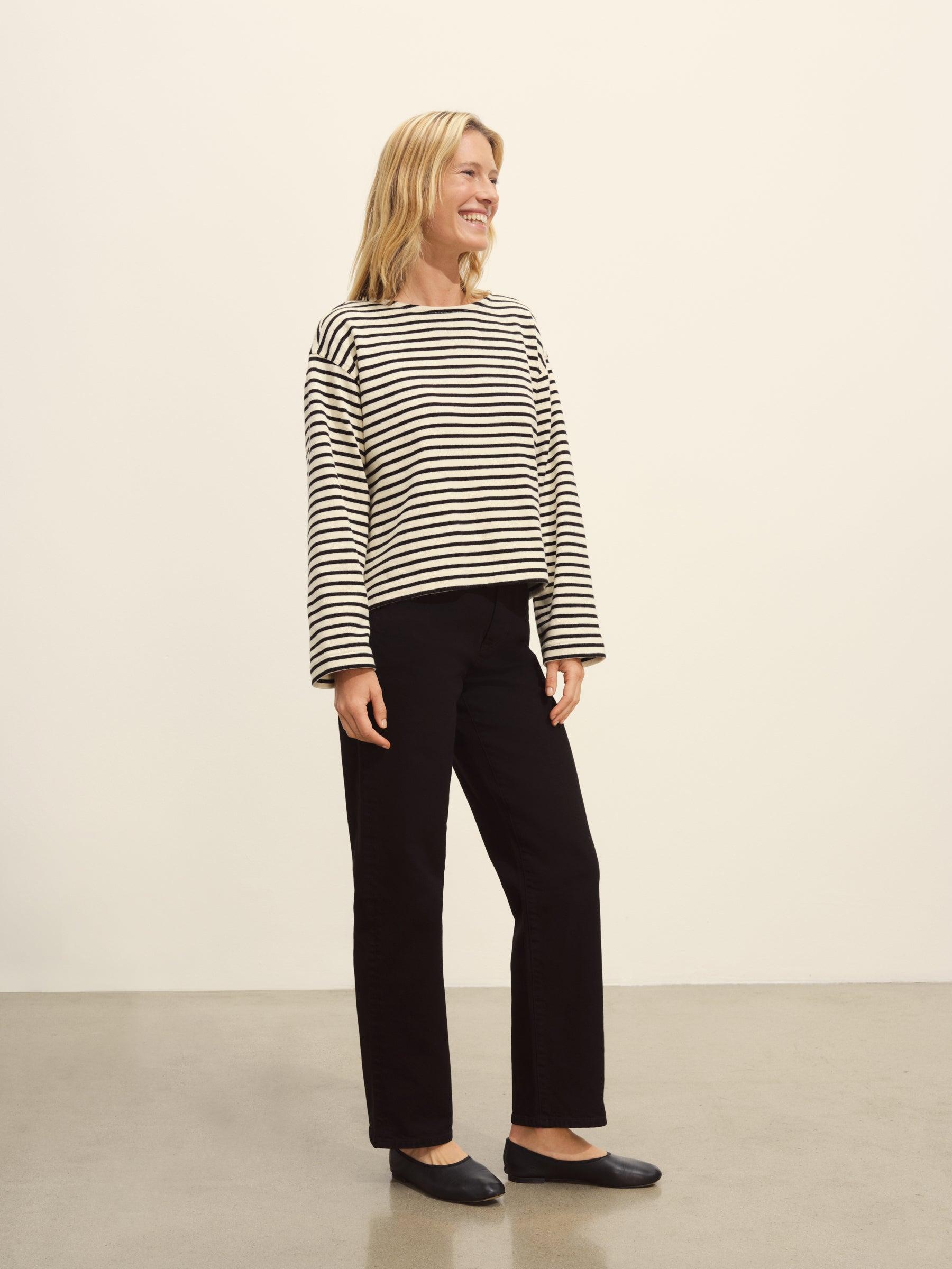 Natural/Black Stripe Mariner Catalina Tee Product Image