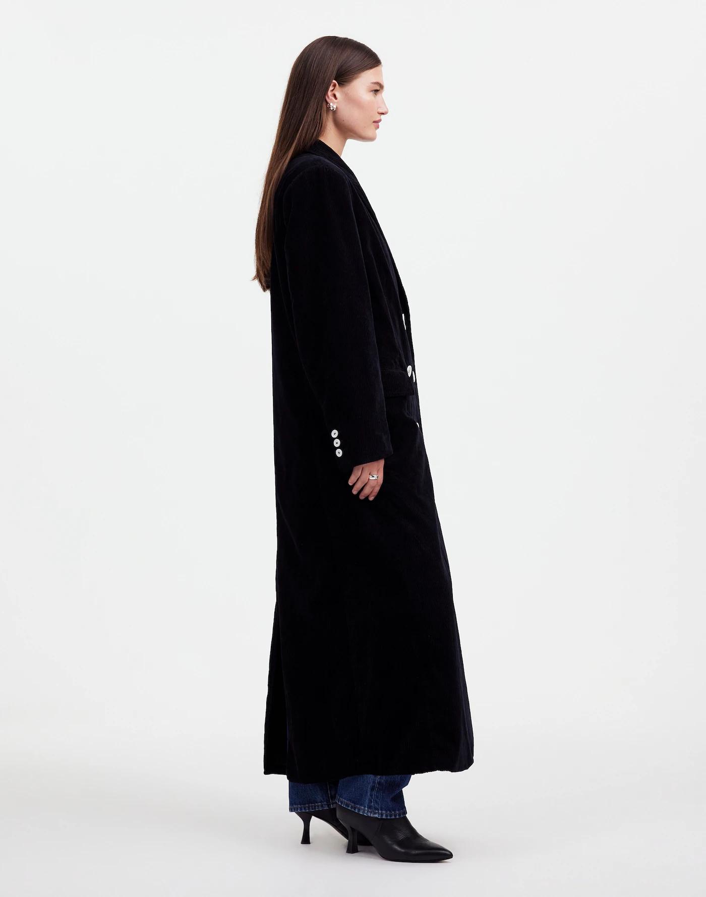 Alexa Chung for Madewell Oversized Long Coat in Corduroy Product Image