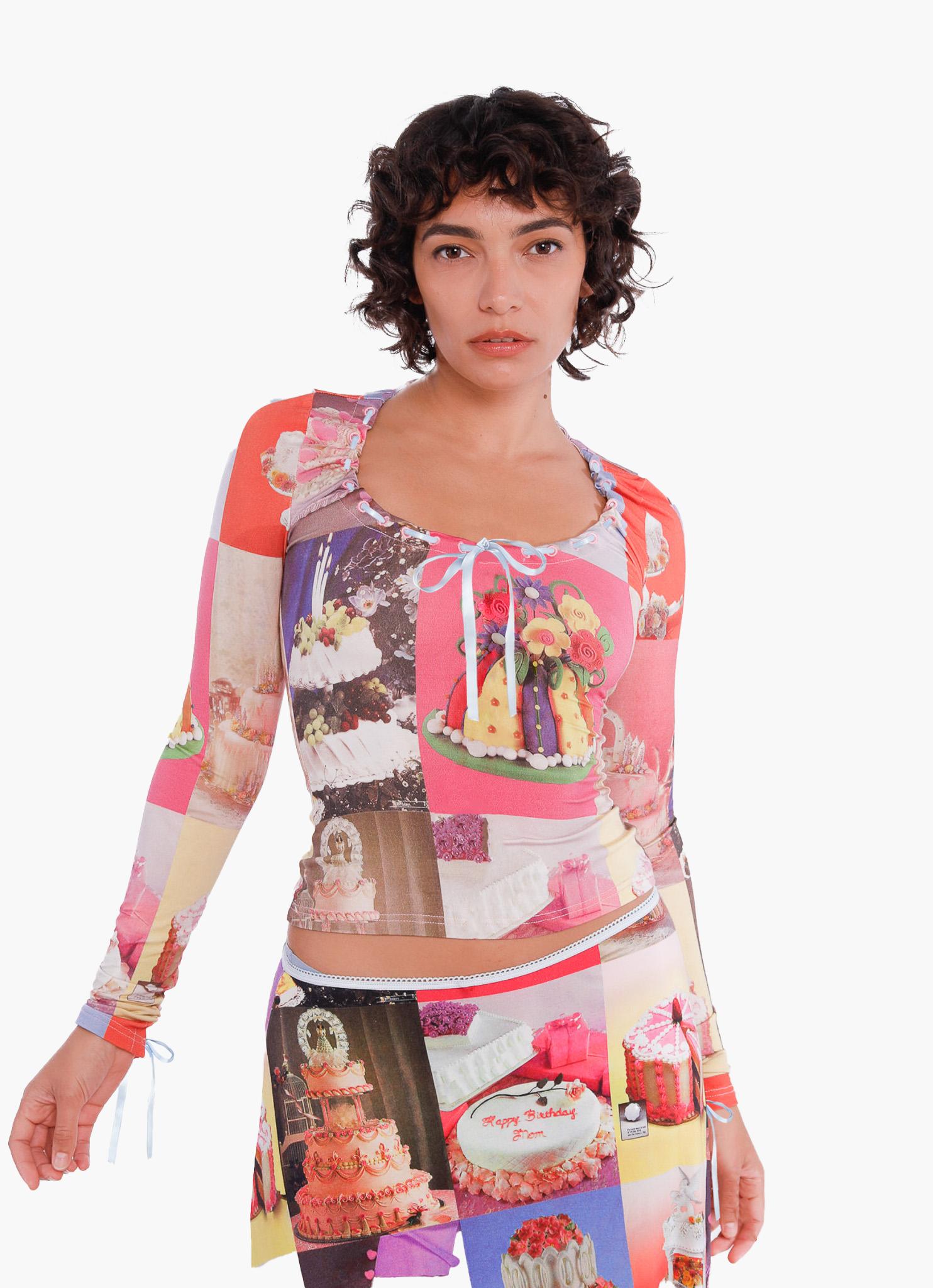 Cake Lace-Up Top Product Image