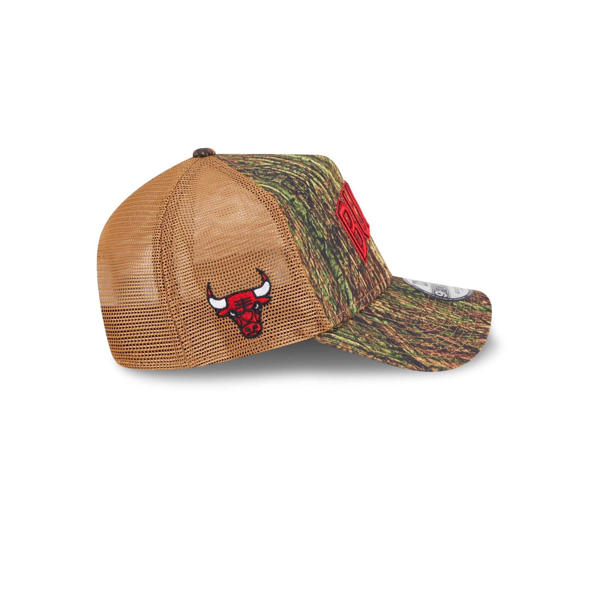 Chicago Bulls 2025 All-Star Game Fan Pack Grove 9FORTY A-Frame Trucker Hat Male Product Image