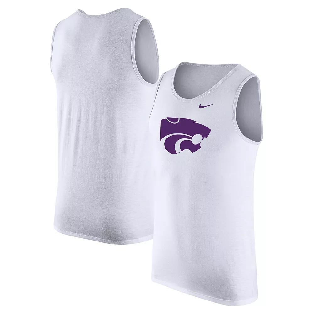 Men's Nike White Kansas State Wildcats Tank Top, Size: 2XL Product Image