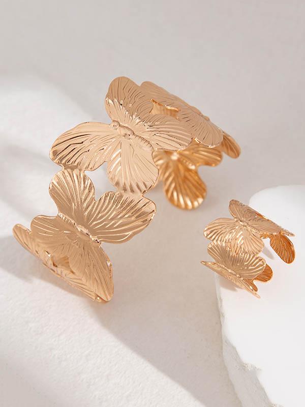 Flower Shape Geometric Bracelet Accessories Rings Accessories Product Image