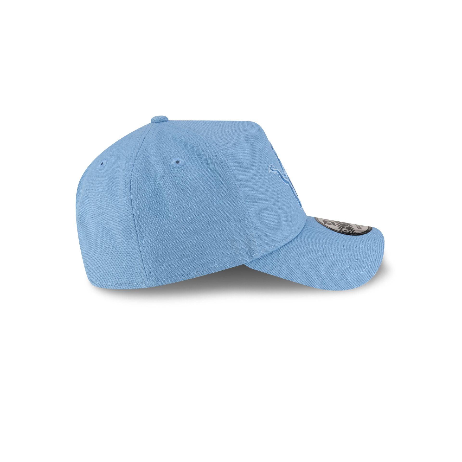 Detroit Lions Sky Blue 9FORTY A-Frame Snapback Hat Male Product Image