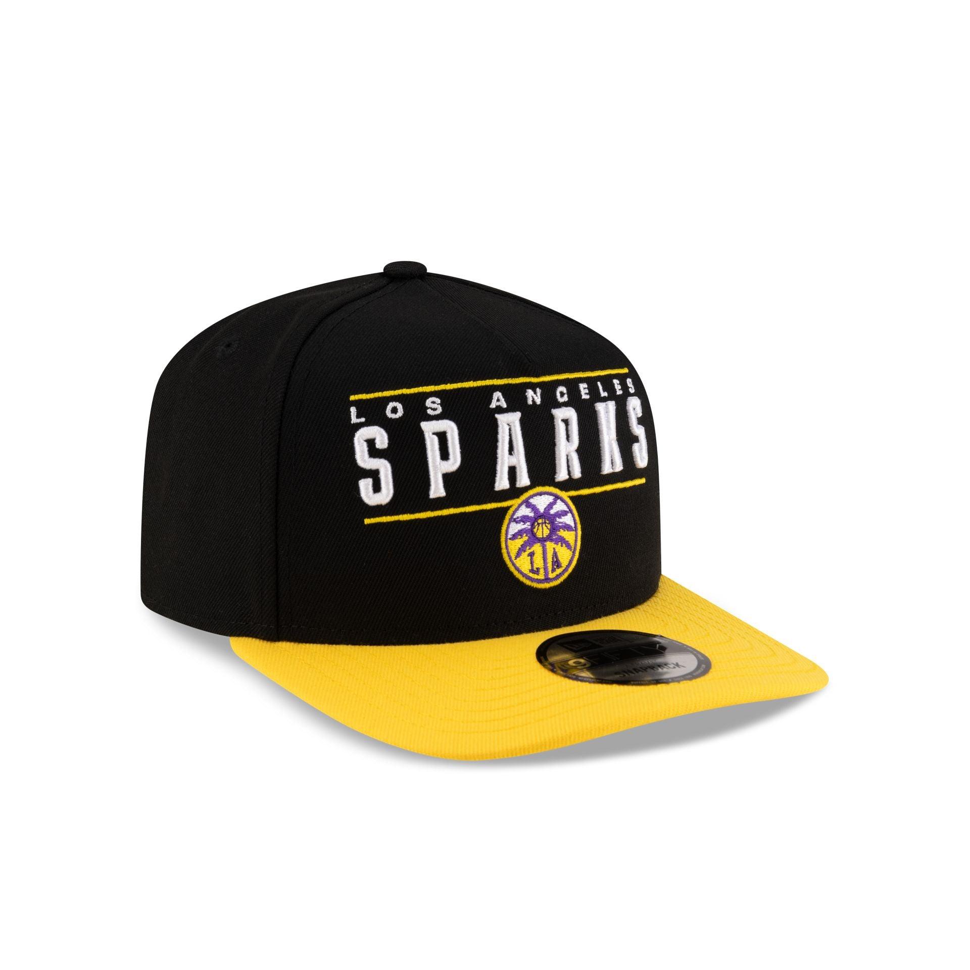 Los Angeles Sparks 2025 Draft 9FIFTY A-Frame Snapback Hat Male Product Image