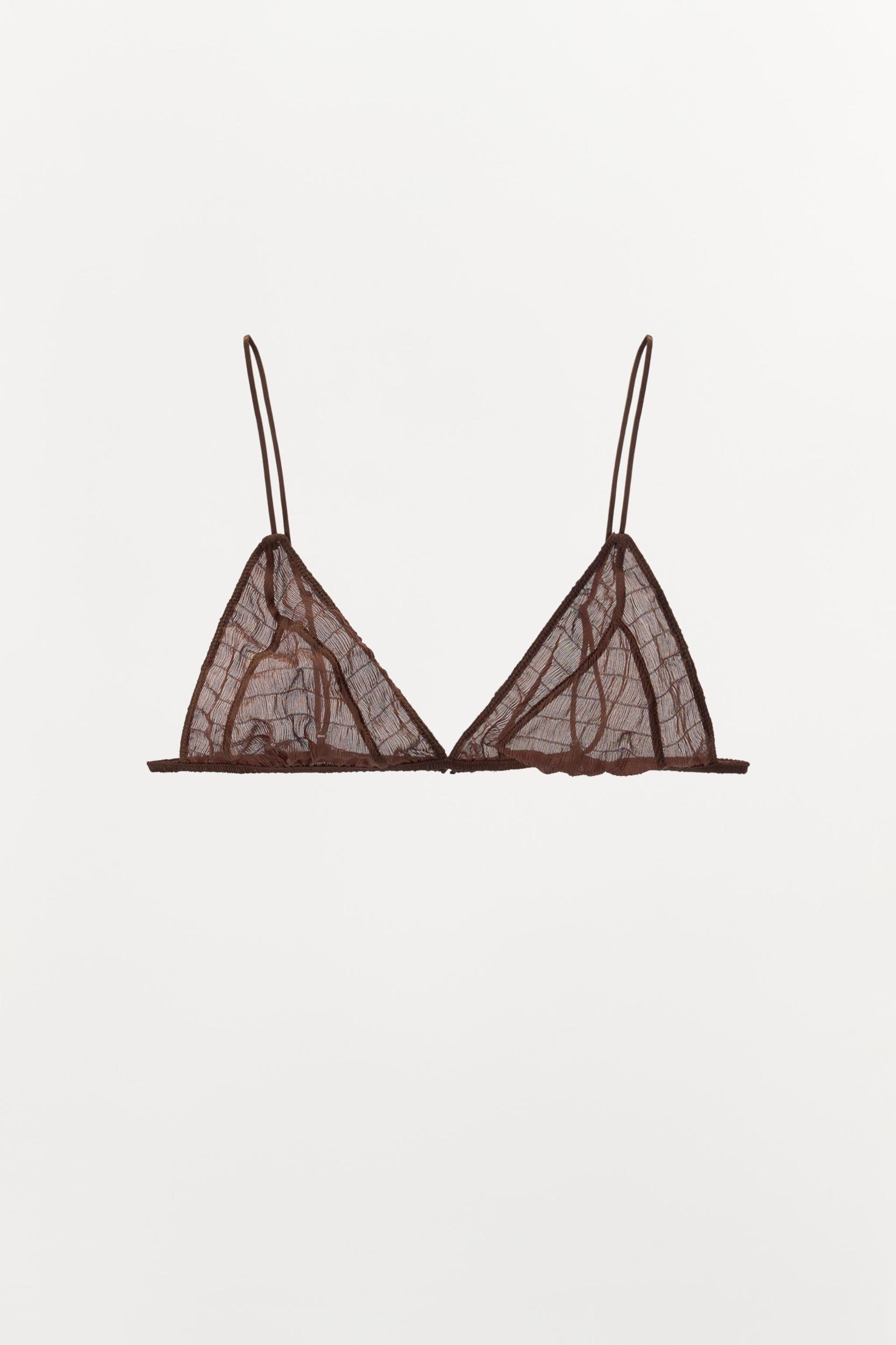 LIMITED EDITION STRUCTURED SILK BRALETTE Product Image